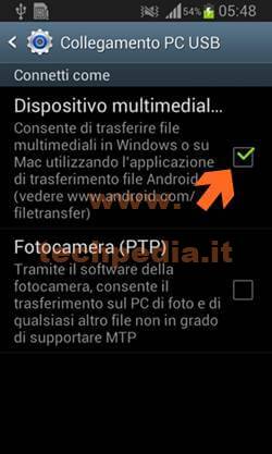 Collegare Smartphone Android Computer Windows 8160 007